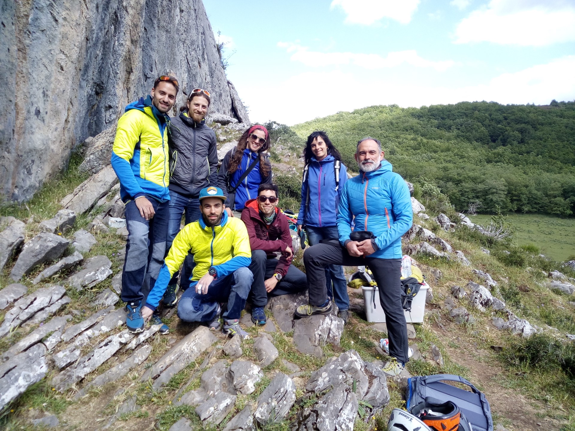 Grupo de asociación en Las Médulas